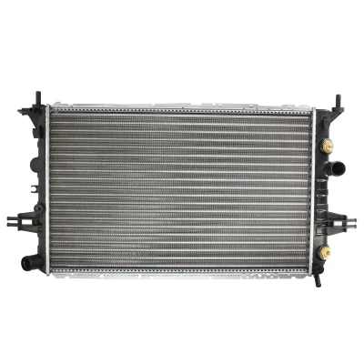 Imagen de THERMOTEC D7X038TT Radiador, refrigeración del motor Aluminio, Plástico 600 369 32 Transmisión automática Aletas unidas mecánicamente