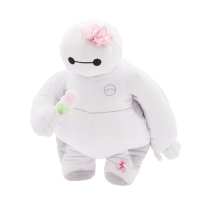 Imagen de Disney Store Official, Big Hero 6 de Pixar, Baymax, Peluche, 34 cm/13 &#039;&#039;, colección Sakura, Juguete Robot con Flores Cerezo, para recién Nacidos, Apto Todas Las Edades