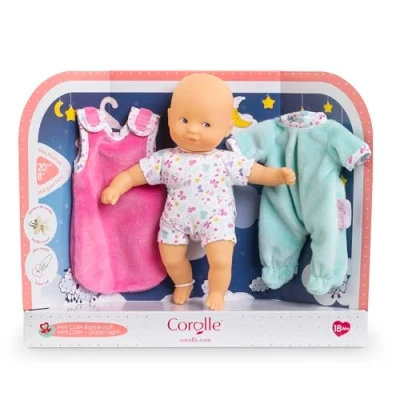 Imagen de Corolle Mi Primer muñeca, Mini Calin Buenas Noches, Mariposas, 20 cm, a Partir de 18 Meses, 9000120300