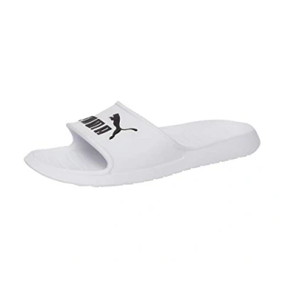 Imagen de Puma Unisex Adulto Divecat V2 Sandalias deslizantes, Multicolor White Black, 47 EU