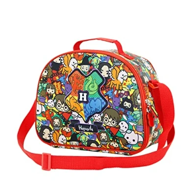 Imagen de Karactermania Harry Potter ALL Together NOW 3D Lunch Bandolera para niños, Talla: One Size, Multi coloured