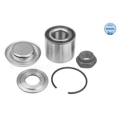 Imagen de MEYLE 40 14 750 0003 Juego de cojinete rueda Eje trasero con material montaje añadido 52 Rodamiento rodillos cónicos CITROËN: C3 II