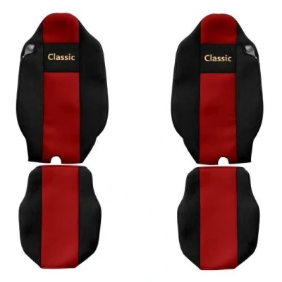 Imagen de F CORE ContiClassic PS30 RED Cubreasiento Rojo Estampado textil delante