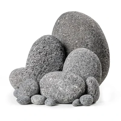 Imagen de ARKA mySCAPE Lava Pebbles Piedras de paisajismo acuático para acuarios Agua Dulce Mezcla Aprox. 10 200 mm Contenido: kg