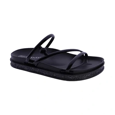 Imagen de DON ALGODON Chanclas mujer Sandalias Verano Atenas, Negro, 39 EU