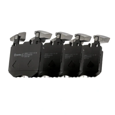 Imagen de BREMBO P 50 159 Juego de pastillas freno preparado para indicador desgaste Chapa antichirridos con accesorios, pesos equilibrio