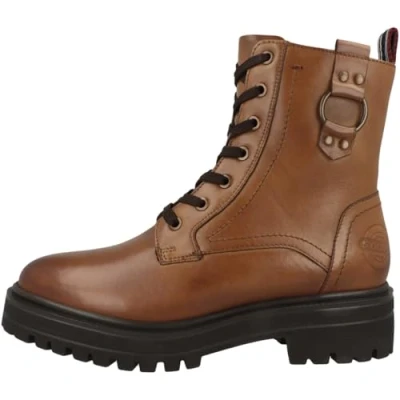 Imagen de s.Oliver Stiefelette Botas para la nieve, Mujer, Talla: 38, Cognac Zapatos