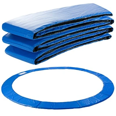 Imagen de Arebos Cubierta para Borde de Cama elástica 366 cm 100% Resistente a los Rayos UV Protección Bordes Desgarros Azul
