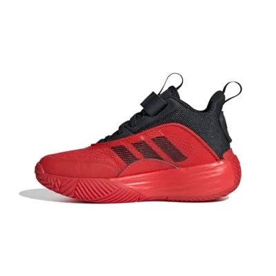 Imagen de adidas Performance Ownthegame 3.0 Unisex Zapatillas de baloncesto para niños, Talla: 28, Core black/red Zapatos