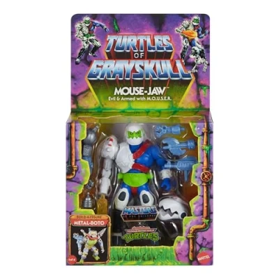 Imagen de Turtles of Grayskull Motu &amp; TMNT Deluxe Figura de ratón Jaw