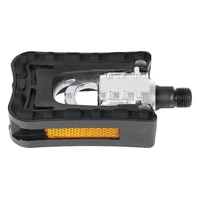 Imagen de M Wave Steady F1 Pedales Plegables para Bicicleta (69 x 98 mm), Color Negro