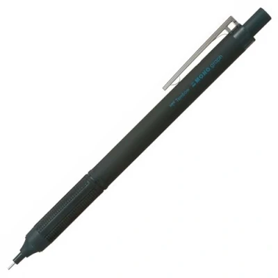 Imagen de Tombow Portaminas MONO Graph Lite en Colores Smokey Lápiz con Goma recambiable Mina de 0,5mm y Cuerpo Antideslizante Color Negro Ahumado