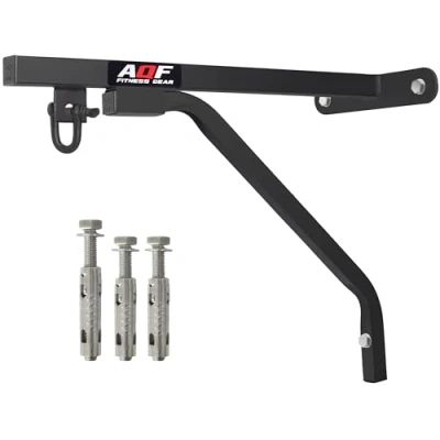 Imagen de AQF Soporte De Pared para Saco Boxeo, Boxeo Soporte, MMA, UFC, Gimnasio En Casa, Ganchos Techo