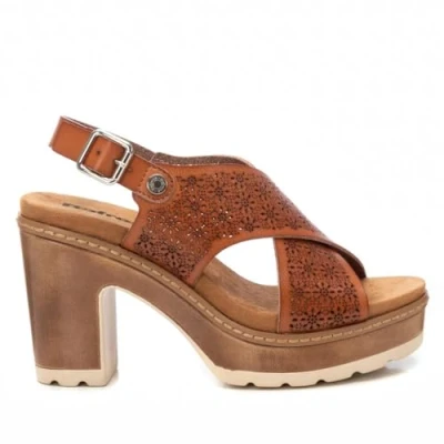 Imagen de Refresh Sandalias de tacón, Mujer, Talla: 39, Camel Zapatos