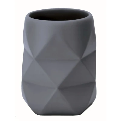 Imagen de Kleine Wolke Accesorio SOBREMESA Crackle Mare Vaso 228430783852, polirresina, Zahnputzbecher