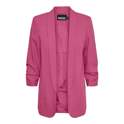 Imagen de Pieces Pcbosella 3/4 Abrigo corto, Mujer, Talla: XL, Hot pink