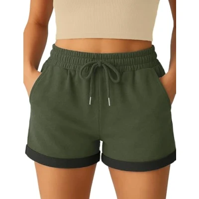 Imagen de Smith &amp; Solo pantalones cortos para mujer, de verano, correr, deportivos, entrenamiento, deportivos