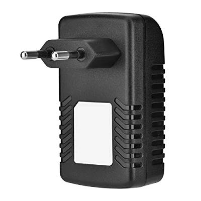 Imagen de Sharainn inyector PoE, Adaptador de PoE 8v 0.5A Fuente alimentación para teléfono/cámara IP Enchufe UE /(European regulations)
