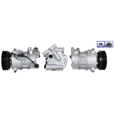 Imagen de LUCAS ACP01197 Compresor de Aire Acondicionado PAG 46 YF R 134 a, 1234yf