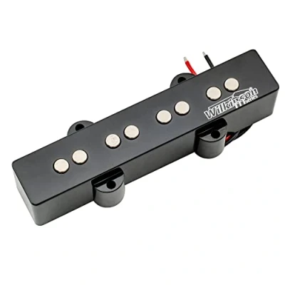 Imagen de Wilkinson WOJB Vari Gauss Cerámico 4 Cuerdas Pastilla Jazz Bass Puente Pickup para Bajo Eléctrico J Bass, Negro