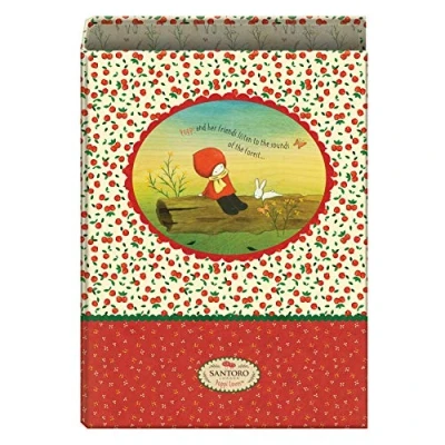 Imagen de Carpeta 4 anillas 40 mm Santoro Poppi Loves Apple