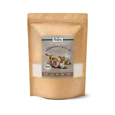 Imagen de Biojoy Ajo en polvo Ecologico (1 kg), molido, sin aditivos (Allium sativum)
