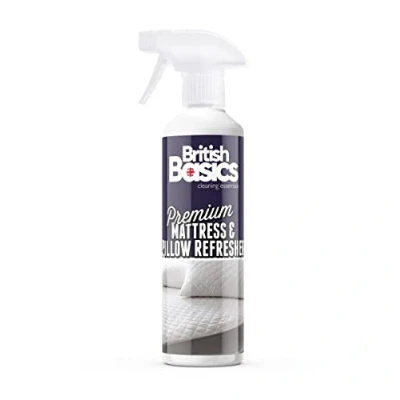 Imagen de BritishBasics Colchón y Almohada Refresher Desodorante para Cama de Dormitorio, 500 ml (Pack of 1),