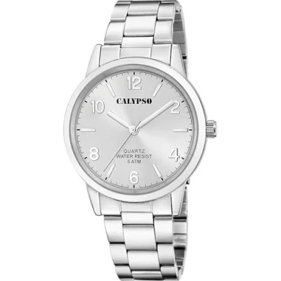 Imagen de CALYPSO Reloj Hombre K5858/2 Basic Caja de Acero Inoxidable 316l Plateado