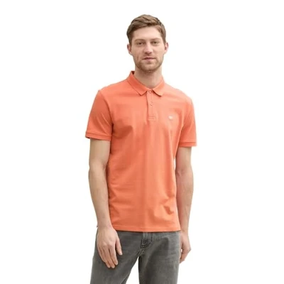 Imagen de TOM TAILOR 1031006 Polo, 37755 Brick Orange, L para Hombre