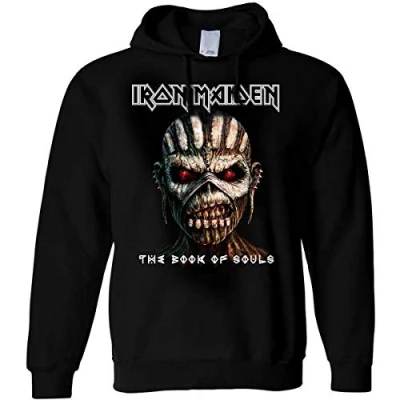 Imagen de Tee Shack Iron Maiden The Book of Souls Oficial Sudaderas Capucha Hombre (Large)