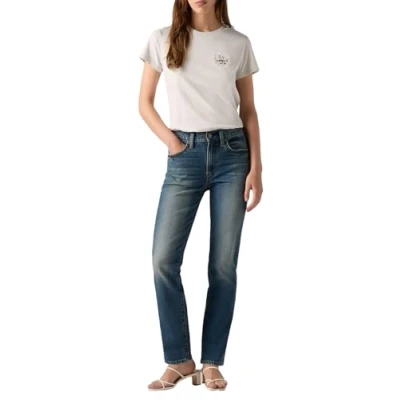 Imagen de Levi&#039;s 724 HIGH RISE Straight Vaqueros rectos, Mujer, Talla: 34x32, Dark blue denim