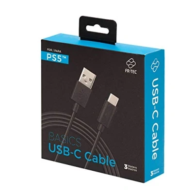 Imagen de FRTEC Cable USB C para Playstation 5, 3 metros (PlayStation 5)
