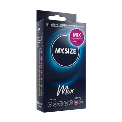 Imagen de Condones MY.SIZE Mix 64 Mm 10 Piezas