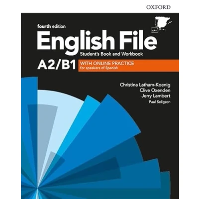 Imagen de English File 4th Edition A2/B1. Student&#039;s Book and Workbook with Key Pack (English Fourth Edition)