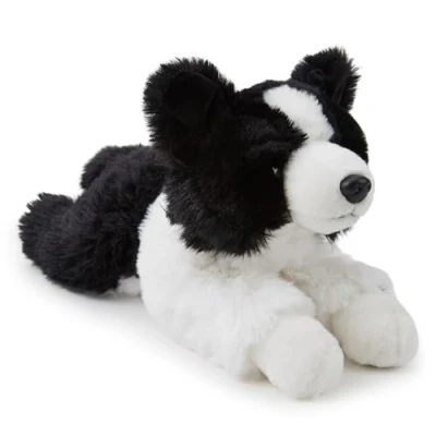 Imagen de Zappi Co Border Collie de Peluche (30 cm) Adorable Perro Pastor, Suave, Ecológico, Mejor Amigo Infantil para Confort y Juego, 100% Reciclado