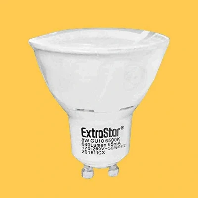 Imagen de COM FORT HOUSE Bombilla de Tipo Halógenos LED GU10 Potencia 8W Luz: Cálida Bombillas Eficiencia Energética Pack 12 unidades