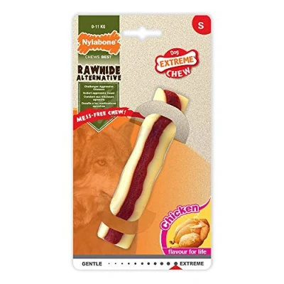 Imagen de Nylabone Extreme Chew Rawhide Roll