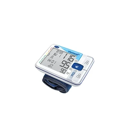 Imagen de VEROVAL, Tensiómetro de Muñeca Digital, Medidor Tensión Arterial, Aparato para Medir la Medición Rápida y Precisa, Ergonómico, 200 Lecturas