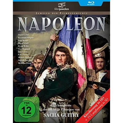 Imagen de Napoleon Das legendäre Drei Stunden Epos (TV Langfassung + Kinofassung) (Filmjuwelen) [Alemania] [Blu ray]
