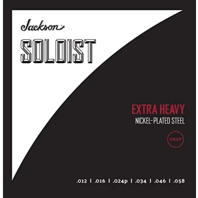 Imagen de Jackson Soloist Strings, Drop Extra Heavy .012 .058