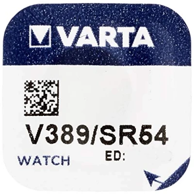 Imagen de Varta V389 Pila no recargable (Óxido de plata, 1.55 V, 85 mAh, 11.6 mm, 3.05 mm)