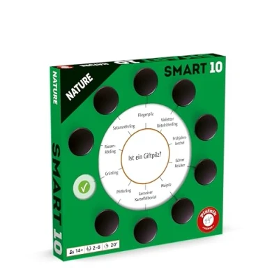 Imagen de Piatnik 724992 Smart 10 Preguntas adicionales Nature, Verde