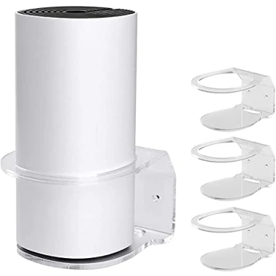 Imagen de HOLACA Soporte de Pared para TP Link Deco M4/E4/S4/P9 Sistema WiFi Malla Todo el hogar, Montaje en Resistente M4 P9 (Paquete 3)