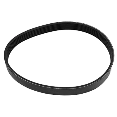 Imagen de eMagTech Correa de Transmisión 7PJ451 Compatible con Bosch Rotak 320 Cortacésped Dentada Goma Repuesto Bucle Cerrado 7 Costillas 16 Mm Ancho 451 Circunferencia