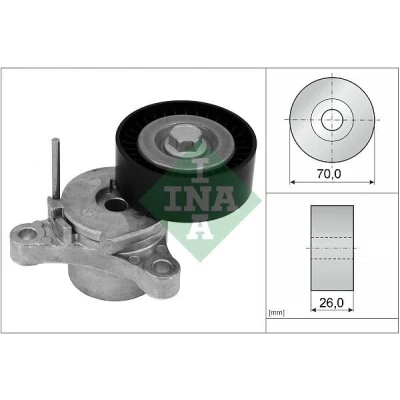 Imagen de INA 534 0666 10 Tensor de Correa OPEL: Insignia A Sports Tourer, Berlina norauto, oscaro, mister auto