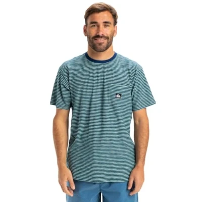 Imagen de Quiksilver Kentin Camiseta estampada, Talla: Small, Blue