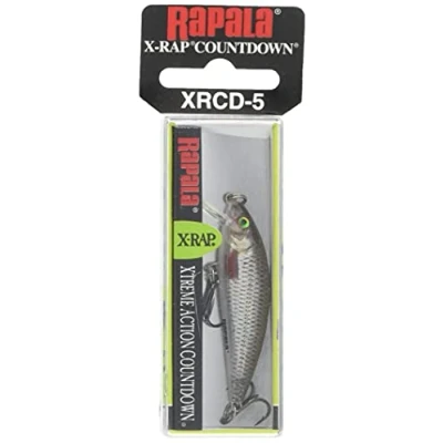 Imagen de Rapala X Rap CountDown Señuelo de agua dulce para trucha, salmón, perca, lucioperca, Unisex adulto, XRCD07, Live Rainbow Trout, 7cm, 10g