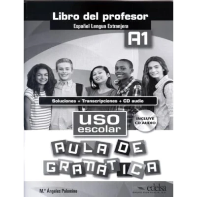 Imagen de Uso escolar A1 Aula de gramatica Libro del profesor: profesor (A1) (Uso escolar. gramática)