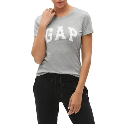 Imagen de GAP TEE Camiseta estampada, Mujer, Talla: XS, Grey heather
