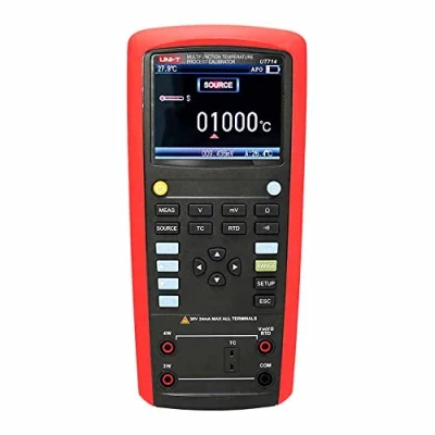 Imagen de UT714 Multifunction Temperature Process Calibrator Handheld High precision Thermocouple Calibration Source Meter
